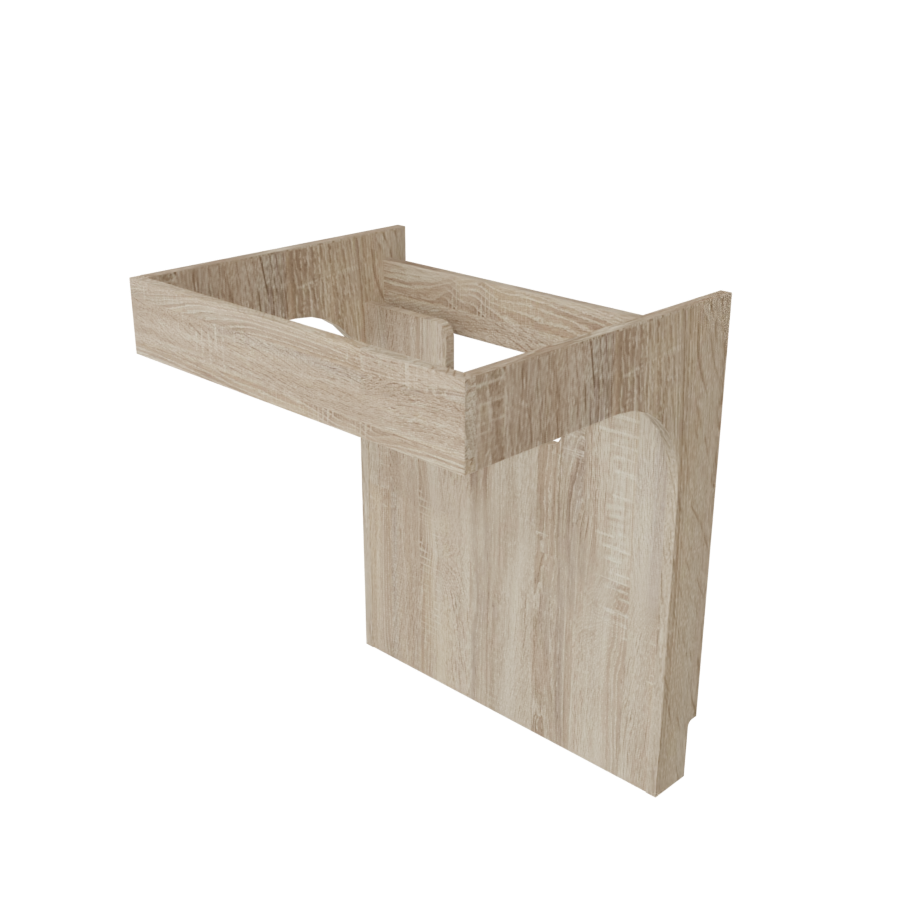 Corps de meuble salle de bain PMR ALTEA 70 cm aspect bois Cambrian Oak - sans plan vasque