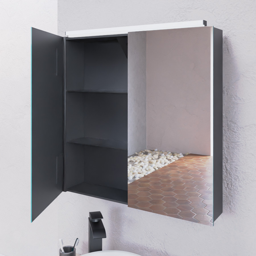 Armoire de salle de bain avec miroir MIRBOX