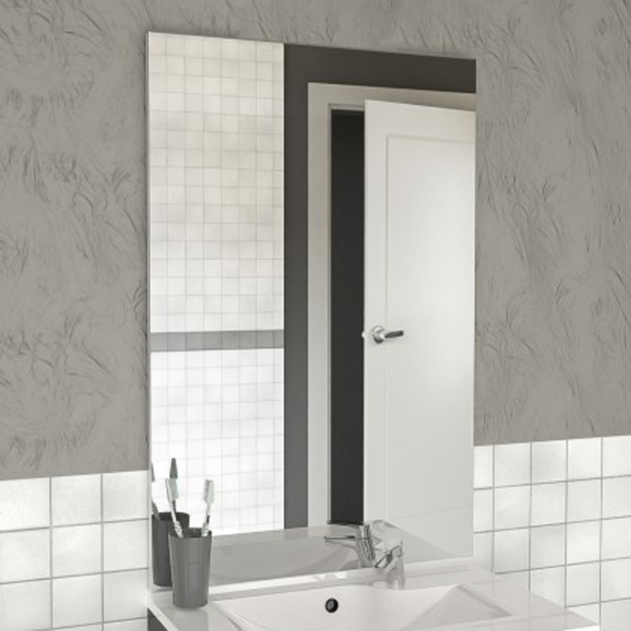 Miroir de salle de bain MIRCOLINE 80 cm x 105 cm
